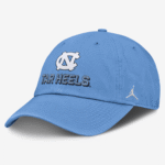 North Carolina On-Field Club Gameday Men's Jordan Brand College Adjustable Hat - Light Blue