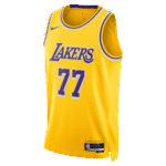Los Angeles Lakers Icon Edition Men's Nike Dri-FIT NBA Swingman Jersey - Amarillo